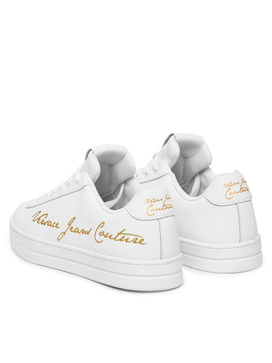 Versace Jeans Couture Снікерcи Versace Jeans Couture 80VA3SKL ZPB77 G03 Білий
