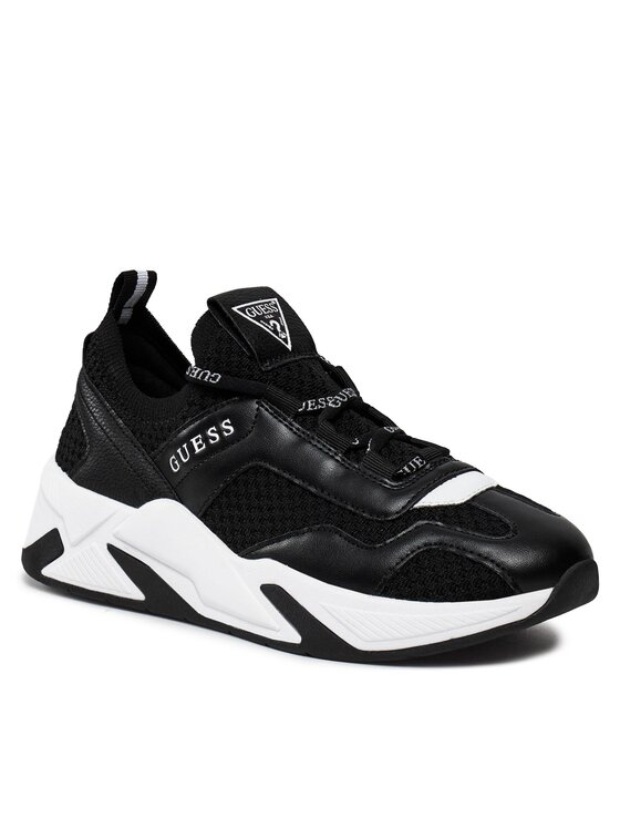 Guess Sneakersy Guess Geniver2 FLPGE2 FAB12 Czarny