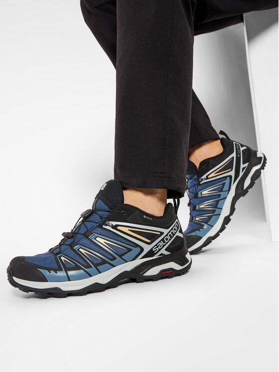 Salomon Sneakersy Salomon X Ultra 3 Gtx GORE-TEX 411685 27 W0 Granatowy