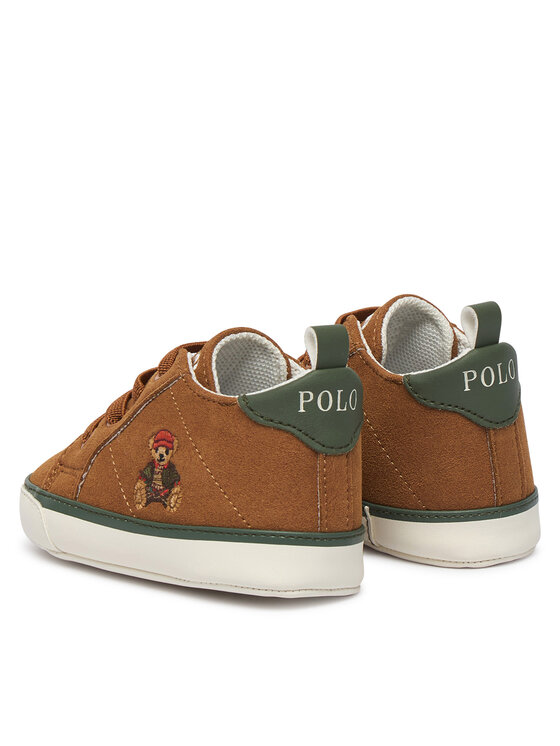 Polo Ralph Lauren Šnurovacia obuv Polo Ralph Lauren RL06198267 Hnedá