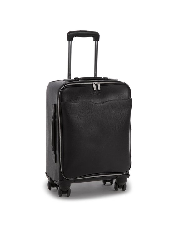 BOSS Самолетен куфар за ръчен багаж Boss Signature_Trolley 50385614 Черен