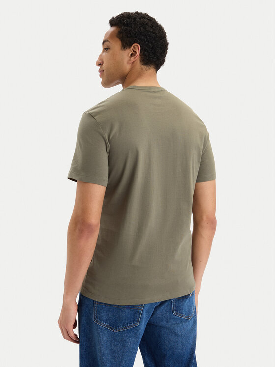 Calvin Klein Jeans Calvin Klein Jeans Camiseta SS 30s EU LV04RG800G Verde oscuro Regular Fit