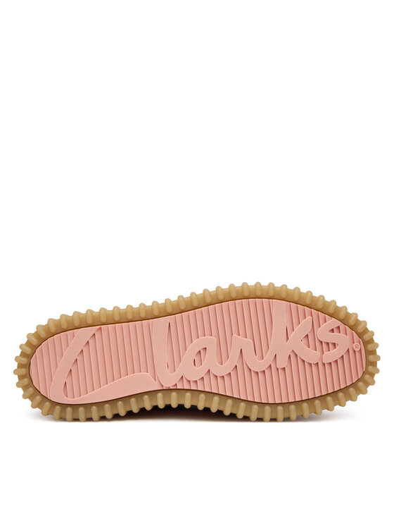 Clarks Šnurovacia obuv Clarks Torhill Moss 26184636 Ružová