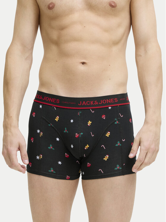 Jack & Jones Jack & Jones Boxer szett Gingerbread 12285149 Fekete