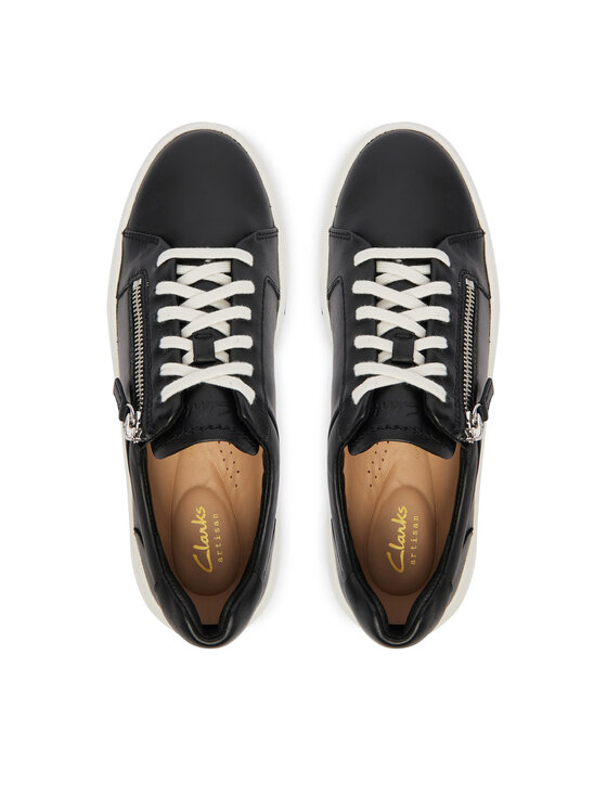 Clarks Снікерcи Clarks Hollyrose Zip 26185913 Чорний
