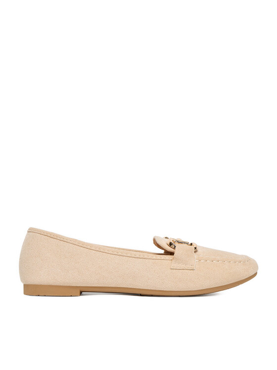 DeeZee Loafersy DeeZee LE601-42 Béžová