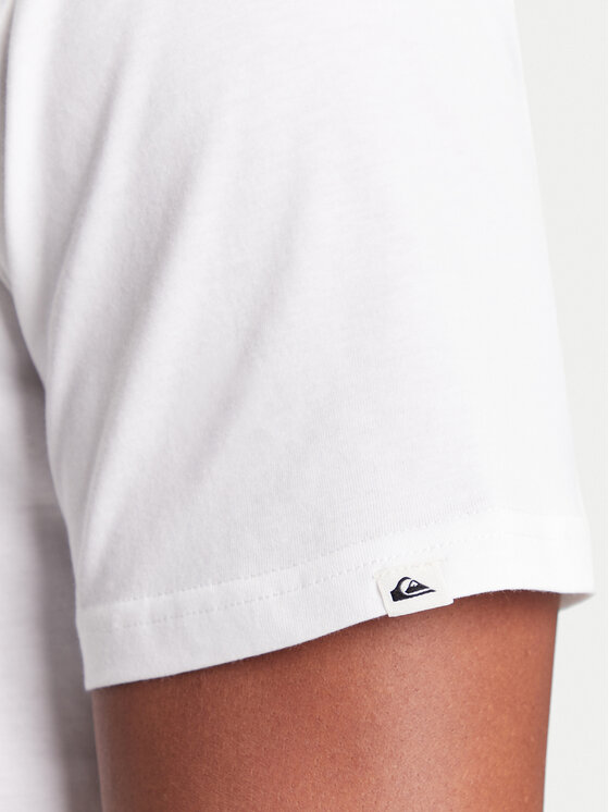 Quiksilver Quiksilver Camiseta Ev Comp Logo EQYZT08182 Blanco Regular Fit