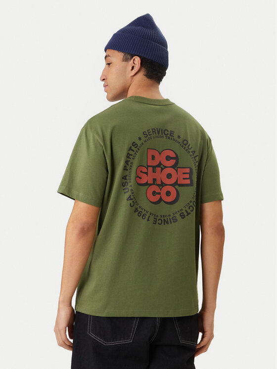 DC Shoes DC Shoes Camiseta Work Circle EDYZT04369 Verde Regular Fit