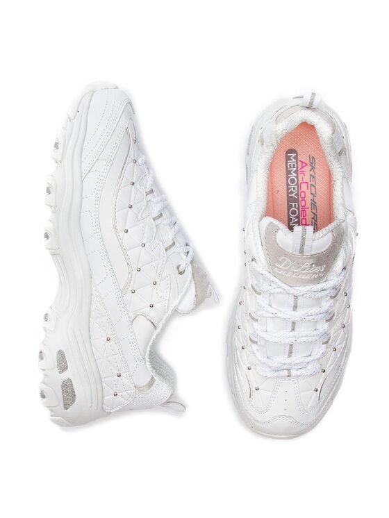 Skechers Laisvalaikio batai Skechers D'lites Glamour Feels 13087/WSL Balta