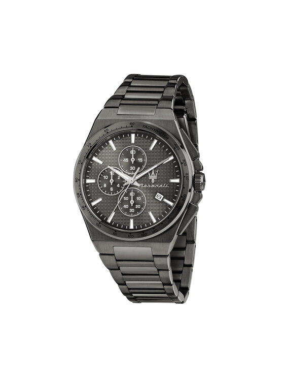 Maserati Часовник Maserati Velocita Slim Chronograph R8873653006 Черен