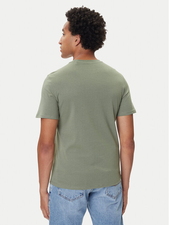 Mustang Mustang Camiseta Austin 1016853 Verde Regular Fit