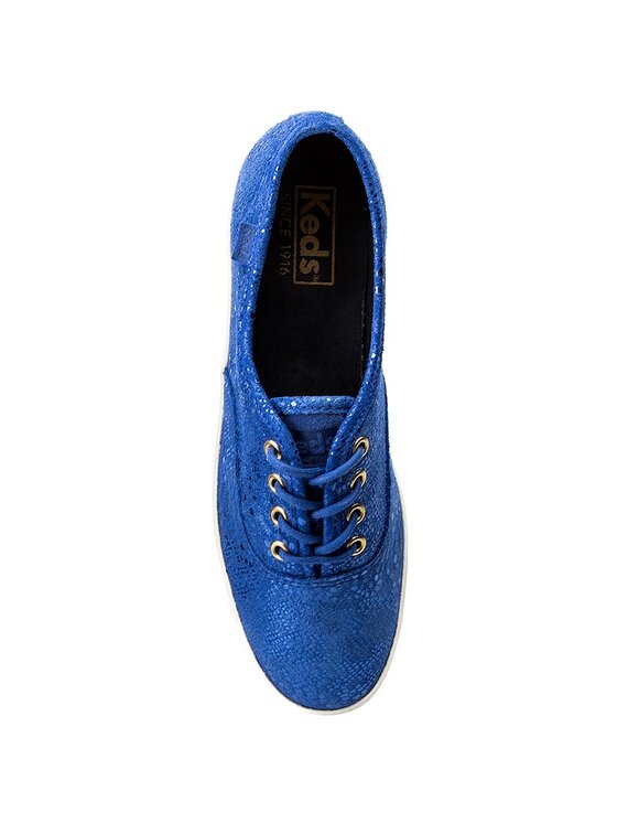 Keds Tenisówki Keds Champion Exotic Shim WH54610 Niebieski