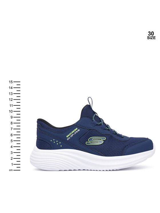 Skechers Sneakersy Skechers Bounder Pro Slip-Ins 404208L/NVY Tmavomodrá