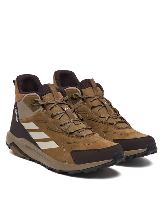 adidas Scarpe da trekking adidas Terrex Anylander Leather Mid Hiking KJ5213 Marrone