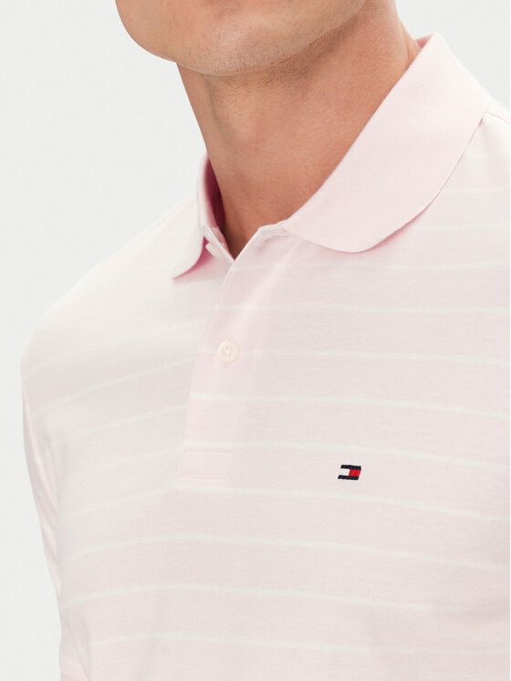 Tommy Hilfiger Tommy Hilfiger Polo majica MW0MW39994 Roza Regular Fit