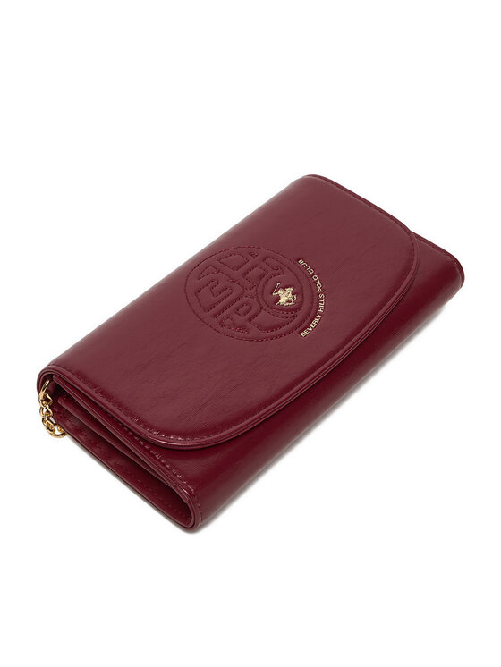 Beverly Hills Polo Club Гаманець Beverly Hills Polo Club CWBEO-BHPC-W1-008-SS26 Бордовий