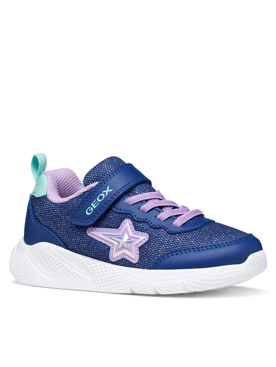 Geox Sneakers Geox J Sprintye Girl J55FWA 0AS54 C4300 S Blu scuro