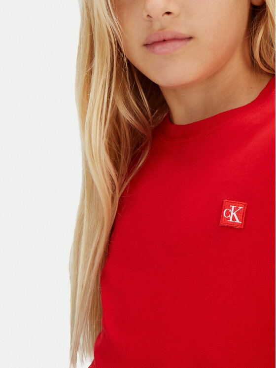 Calvin Klein Jeans Calvin Klein Jeans Camiseta IU0IU00543 Rojo Regular Fit