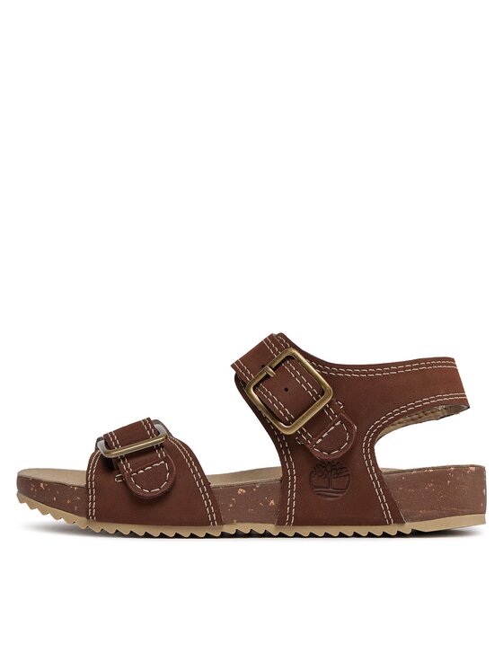Timberland Босоніжки Timberland Castle Island 2 Strap TB0A5SZT9311 Коричневий