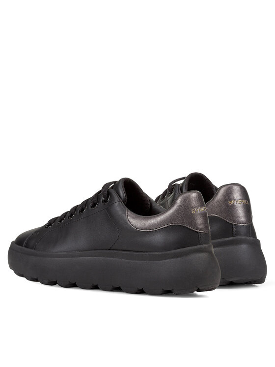 Geox Sneakersy Geox D Spherica EC4.1 D45TCD 085NF C9B1G Czarny