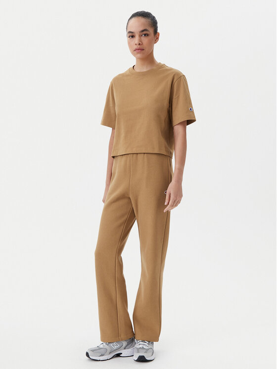 Champion Champion Футболка 117874 Бежевий Regular Fit