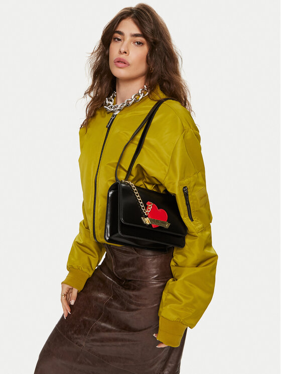 LOVE MOSCHINO Ročna torba LOVE MOSCHINO JC4139PP1LLM1000 Črna