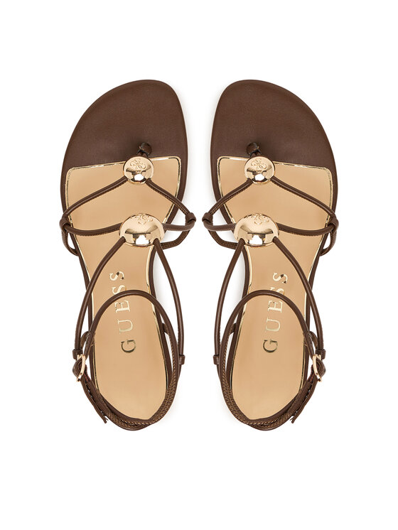 Guess Босоніжки Guess FLTAYS ELE03 Коричневий