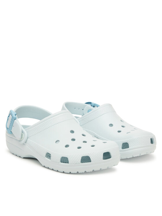 Crocs Шльопанці Crocs Classic Enamel Buckle Clog 213347 Світло-синій