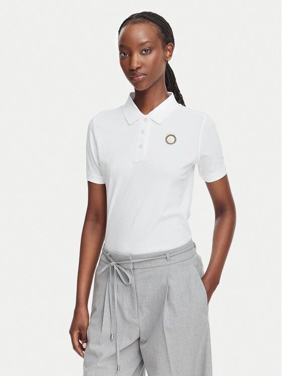 Beverly Hills Polo Club Beverly Hills Polo Club Polo L2602-HR Blanco Regular Fit