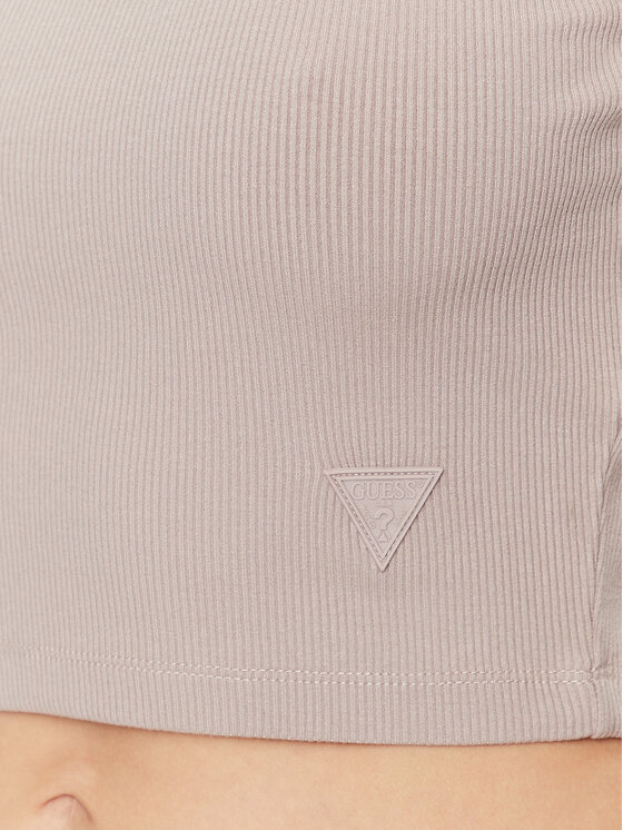 Guess Guess Топ Edie V3GP19 K8RT2 Бежевий Slim Fit