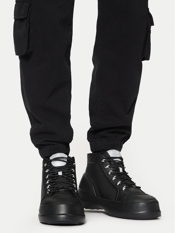 Moon Boot Sniega zābaki Moon Boot Luna Trek Mid Nylon 80D2480080 Melns