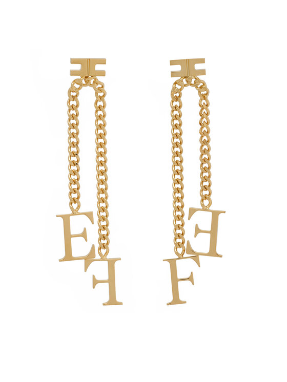Elisabetta Franchi Náušnice Elisabetta Franchi OR-17A-56E2-V220 Zlatá