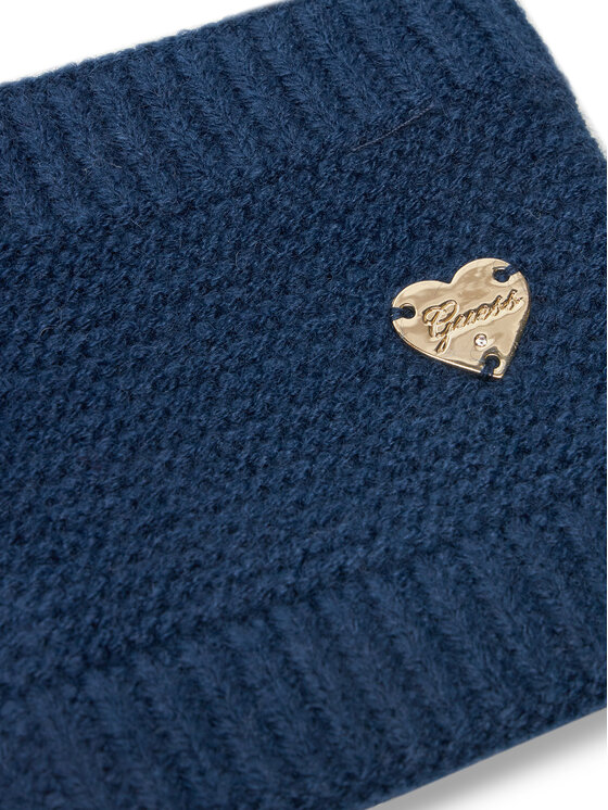 Guess Súprava čiapka a tunelový šál Guess A4BZ01 Z2QP0 Modrá