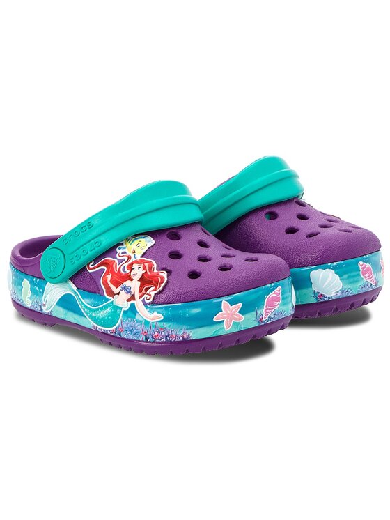 Crocs Шльопанці Crocs Cb Princess Ariel Clog K 205213 Фіолетовий
