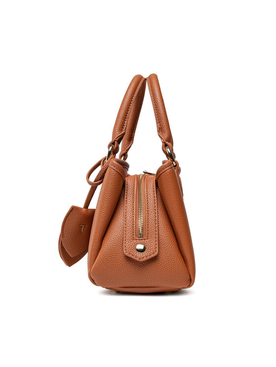 Trussardi Kabelka Trussardi Pre Iris Tote Sm Stampa Cervo 75B01098 Hnedá