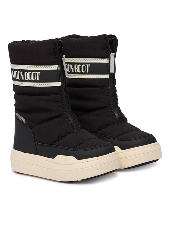 Moon Boot Stivali da neve Moon Boot Jr Park Zip High Wp 80D3440080 S Nero