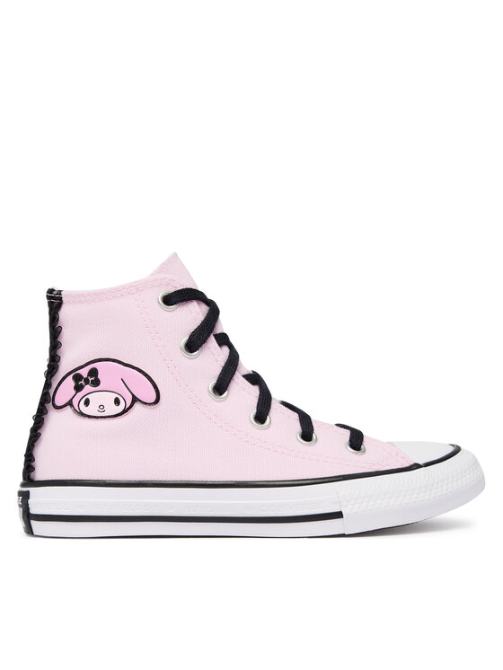 Converse Trampki Converse Chuck Taylor All Star Hi X My Melody Kuromi A21838C Różowy jasny