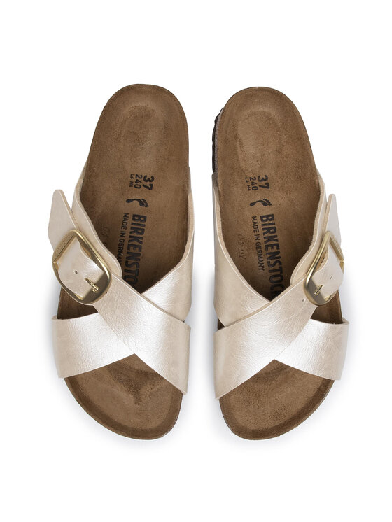Birkenstock Ciabatte Birkenstock Siena Big Buckle 1016099 Beige
