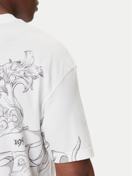 HUGO HUGO Camiseta Duarms 50542817 Blanco Oversize