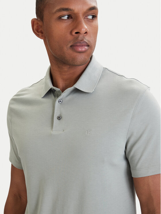 Calvin Klein Calvin Klein Polo LV04LB276G Turquesa Regular Fit