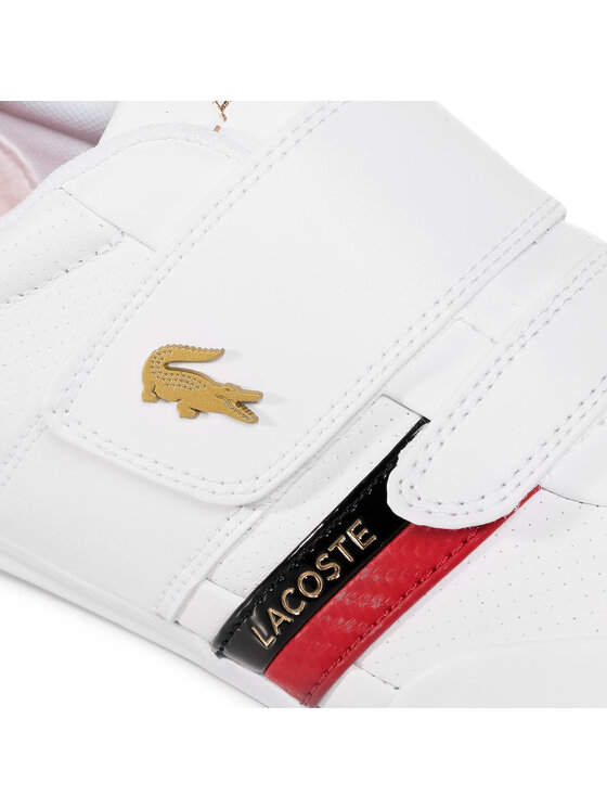 Lacoste Snīkeri Lacoste Misano Strap 0120 1 Cma 7-40CMA0047286 Balts
