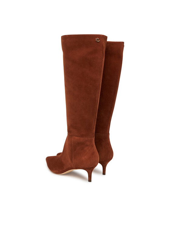 LAUREN RALPH LAUREN Čižmy LAUREN RALPH LAUREN 802967811003 Hnedá