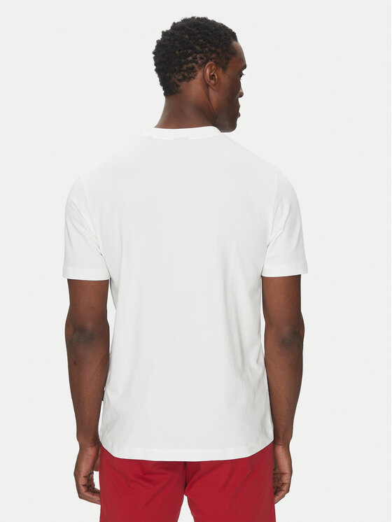 Hechter Paris Hechter Paris T-Shirt 75018 151917 Λευκό Regular Fit