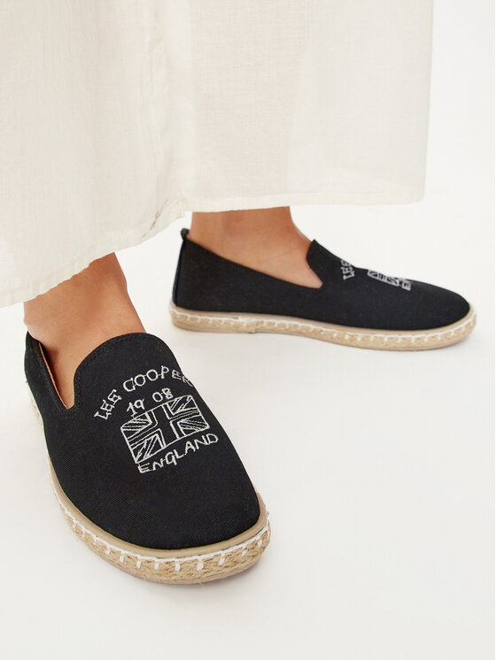Lee Cooper Espadryle Lee Cooper LCW-24-47-2703LA Czarny