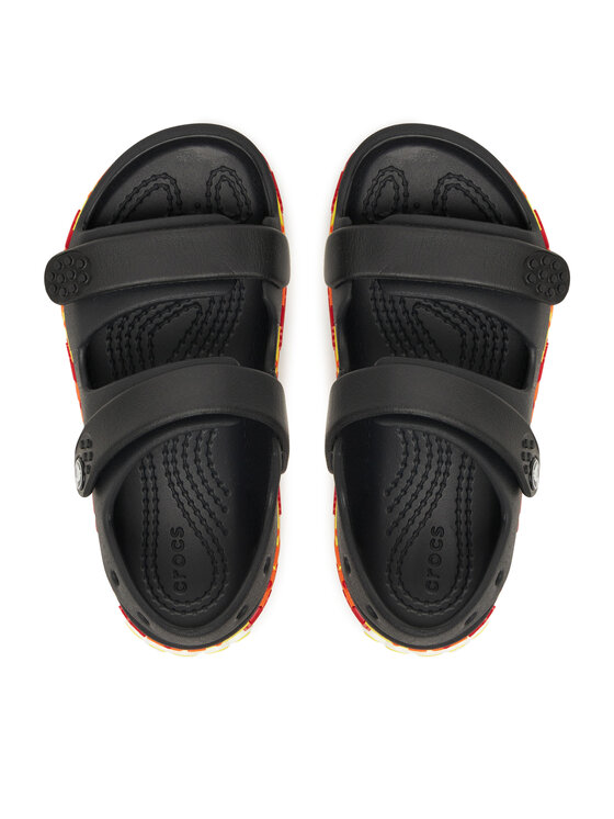 Crocs Босоніжки Crocs Crocband Cruiser Flames Sandal Kids 211268 Чорний