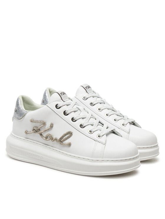KARL LAGERFELD Снікерcи KARL LAGERFELD Kapri KL62511G Білий