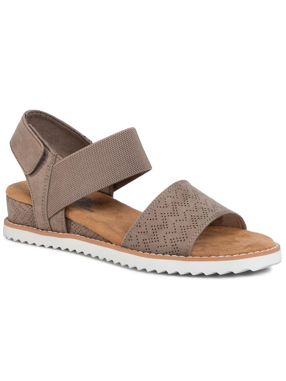 Skechers Szandál Skechers BOBS Desert Kiss 31440/TPE Barna