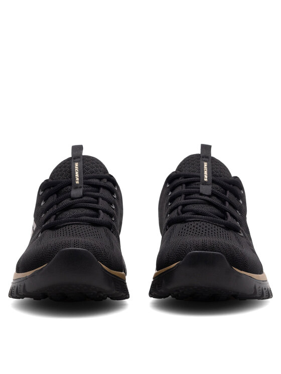 Skechers Sportcipők Skechers GRACEFUL 12615 BKRG Fekete