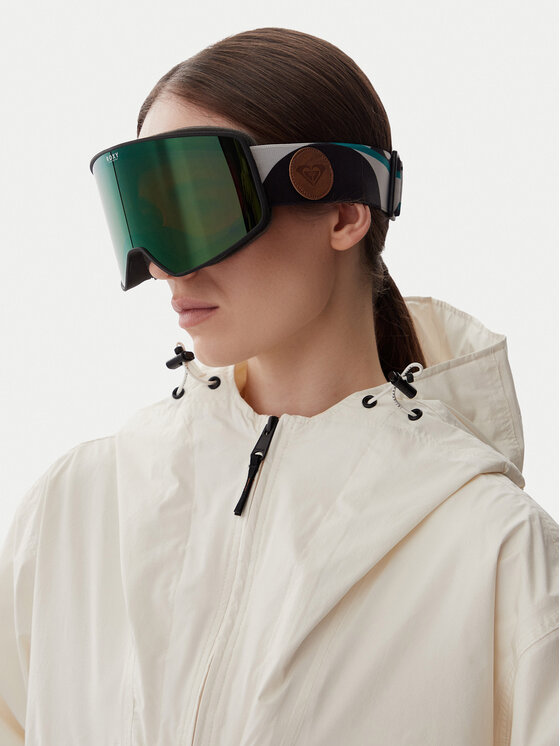 Roxy Окуляри для зимових видів спорту Roxy Strom Peak Chic ERJTG03249 Зелений