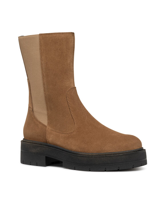 Geox Členková obuv Geox D Spherica Ec7 D36VDK 00022 C6372 Hnedá